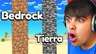 Trolleé A Mi Amigo Cambiando la Tierra por Bedrock en Minecraft