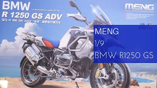 Meng 1/9 BMW R1250GS ADV (MT-005) Model Review