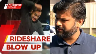 Wild UberPool bust-up caught on camera | A Current Affair