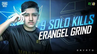 9 SOLO KILLS • ERANGEL CHICKEN DINNER • TEAM i8 ESPORTS •