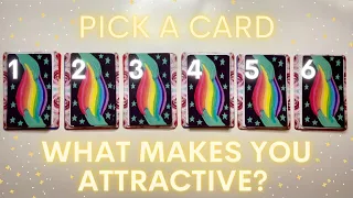 WHAT MAKES YOU ATTRACTIVE TO OTHERS?🔥😍| Pick a Card🔮 In-Depth Tarot Reading