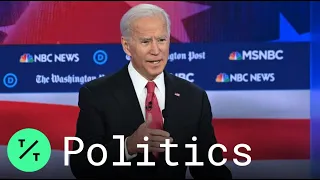 Biden Says "Keep Punching" at Violent Male Culture in America During 5th Democratic Debate