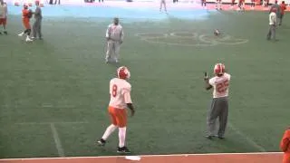 RB pass catching drills