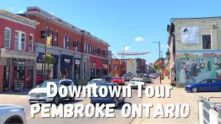 Pembroke Ontario Canada Road Trip: Downtown Tour, Shopping, Dining, and the Beauty of Murals