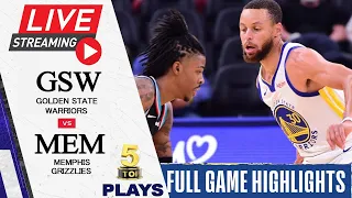 052221 NBA Live Stream Golden State Warriors vs Memphis Grizzlies | FULL GAME HIGHLIGHTS Top 5 Plays