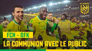 FC Nantes - Qarabag FK : la joie après la victoire !