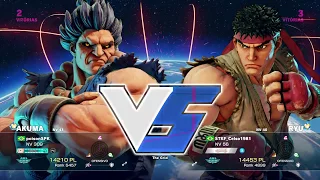 STREET FIGHTER V RANKED MATCHES 15/11/2017  poisonSPK vs STKF_celso1981