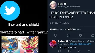 If Sword and Shield Characters had Twitter (part 2)