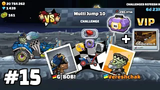 Hill Climb Racing 2: FEATURED CHALLENGES #15 / Team Chest LVL 30 / HARDEST MAP by Jerry11