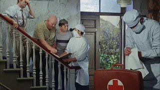 Ящур. Поголовные прививки. В районе эпидемия — Кавказская пленница (1967)