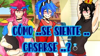 Que ....se siente ....estar casado ? meme riumba mikellino y mayictor {Dani otaku UwU } 💛👑💛💙💜💖