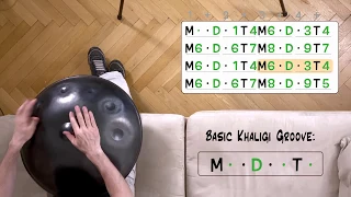 Handpan Lesson: 1 Idea for better Independence, Timing and Improvisations!