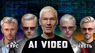 Бесплатный профессиональный курс по ИИ часть 2: 🎬 нейросети для видео - от AI аватара до анимации