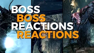 Boss Reactions | Bloodborne | Cleric Beast | Father Gascoigne | Blood-starved Beast