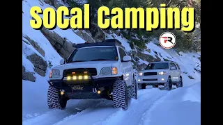 Toyota Sequoia's SoCal Camping -Old City Creek OHV