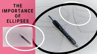 Beginners drawing tips - The importance of drawing ellipses