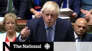 Boris Johnson dares raucous U.K. Parliament to topple him