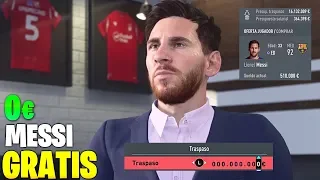 Ficho a Messi GRATIS por 0€ (Modo Carrera sin Presupesto)