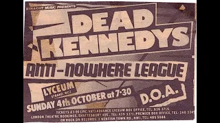 Dead Kennedys :: Live @ The Lyceum, London, England, 10/4/81