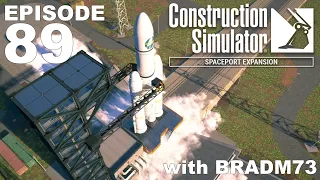 CONSTRUCTION SIMULATOR: SPACEPORT EXPANSION - Ep 89: LAUNCH PAD PART 2!!!: Part 5 - LIFTOFF!!!!