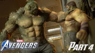 Hulk vs Abomination! - Marvel's Avengers Gameplay - Part 4