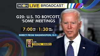 WION Live Broadcast | US To boycott Russia's presence in G20 meetings | Direct from Washington, D.C.