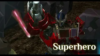Superhero || Optimus prime Transformers prime #superhero