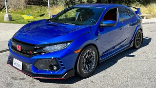 Fully Built Honda Civic Type R VS FBO Dodge Hellcat Redeye￼