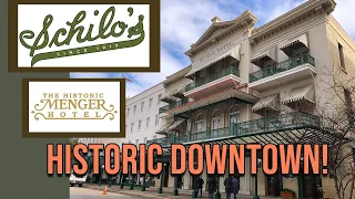 Exploring Downtown San Antonio & The Historic Menger Hotel + Food!