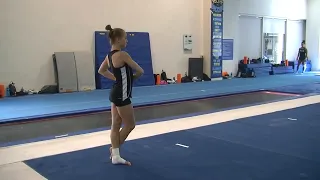 Madison Kocian Floor Routine - UCLA 2016 Visit