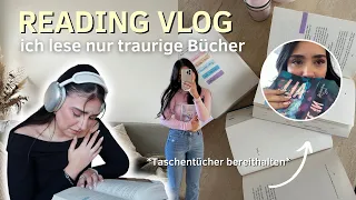 Ich lese nur traurige Bücher ✨ *ohne Spoiler* READING VLOG