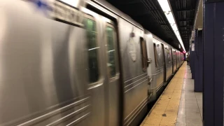 4K NYC Subway train