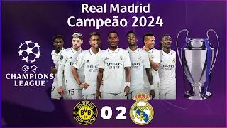 Real Madrid conquistou a Champions League 2024 #realmadrid #championsleague