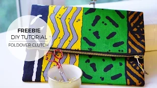 DIY Step-By-Step Foldover Clutch Tutorial