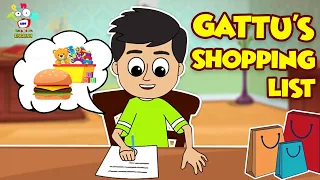 Gattu's Shopping List | Gattu's Wish List | English Moral Story | English Animated | English Cartoon