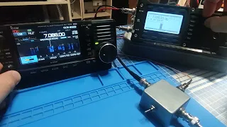 Icom IC-705 vs Discovery TX-500. Сравнение по приему.