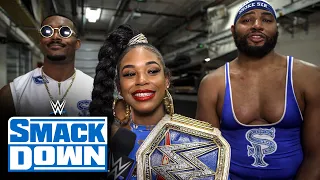 Bianca Belair & The Street Profits are ready for what’s next: SmackDown Exclusive, April 30, 202..