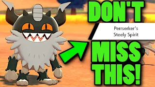 DON'T Overlook Perrserker In Pokemon Sword and Shield