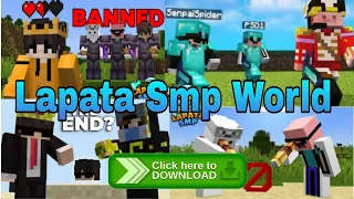 Lapata Smp World Download Link In java and mcpe S5 Full updated world