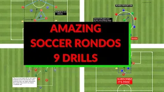 📌Best Soccer Rondo Drills - 9 Amazing Drills To Help Your Team Keep The Ball