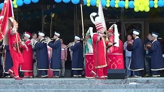 Османский военный марш янычар. Турецкий духовой оркестр "Мехтер". Сурми України-2016