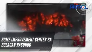 Home improvement center sa Bulacan nasunog | TV Patrol