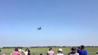 Chinook II at the RAF Waddington Air Show 2013