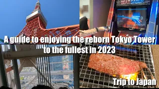 A guide to enjoying the reborn Tokyo Tower to the fullest in 2023(Tokyo,Japan)