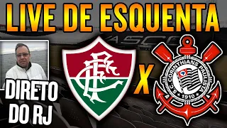 FLUMINENSE x CORINTHIANS: CLIMA DA DELEGAÇÃO DIRETO DO RJ | LISTA DE RELACIONADOS