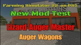 FS22    Lizard Auger Master  New mod for May 20