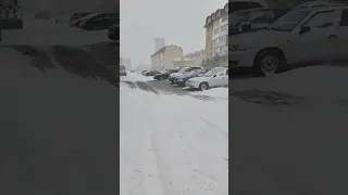 аномальная погода в Астане