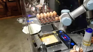 A robot made my omelette!