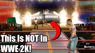 9 Amazing Things In WWE SVR10 That Are NOT In WWE 2K