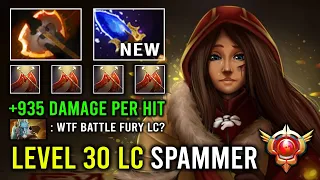 NEW LEVEL 30 LC SPAMMER Battle Fury +935 Damage Per Hit Instant 1 Shot Duel Win Dota 2